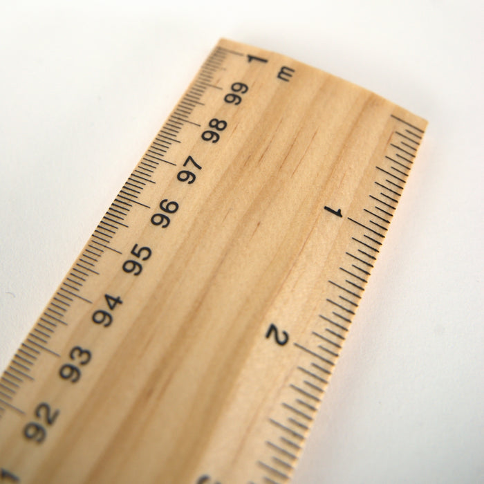 Wooden Blackboard Ruler w Handle - 1 meter long — Mercurius